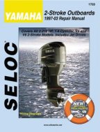 Yamaha Outboards All 2 Stroke, Includes Jet Drives, 2-250 hp, '97-'03 Manual